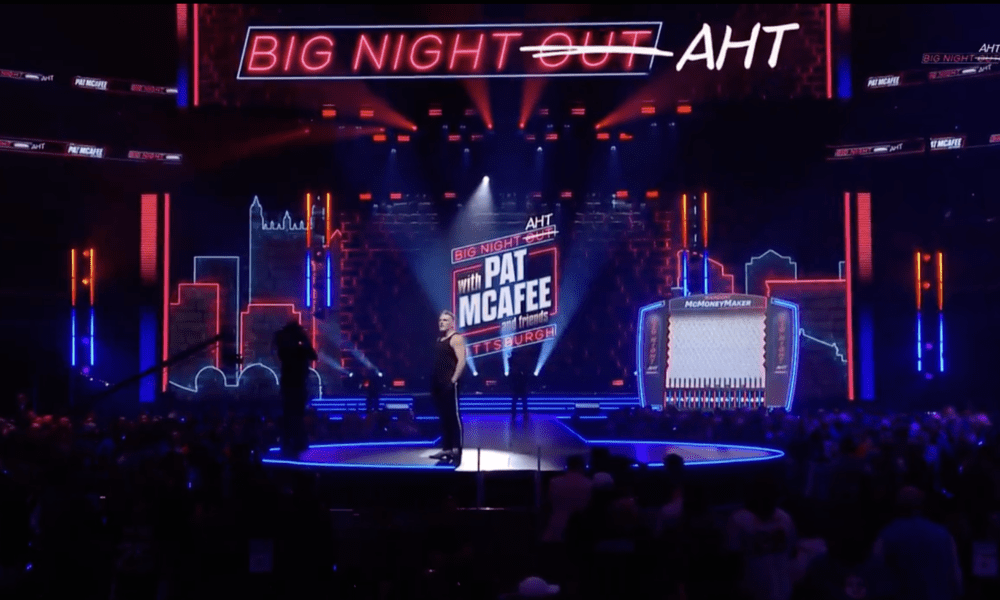 Pat McAfee at Big Night Aht in Pittsburgh